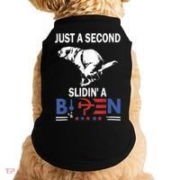 Just A Second Slidin' A Biden Doggie Tank thumb 0