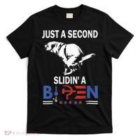 Just A Second Slidin' A Biden T-Shirt thumb 0