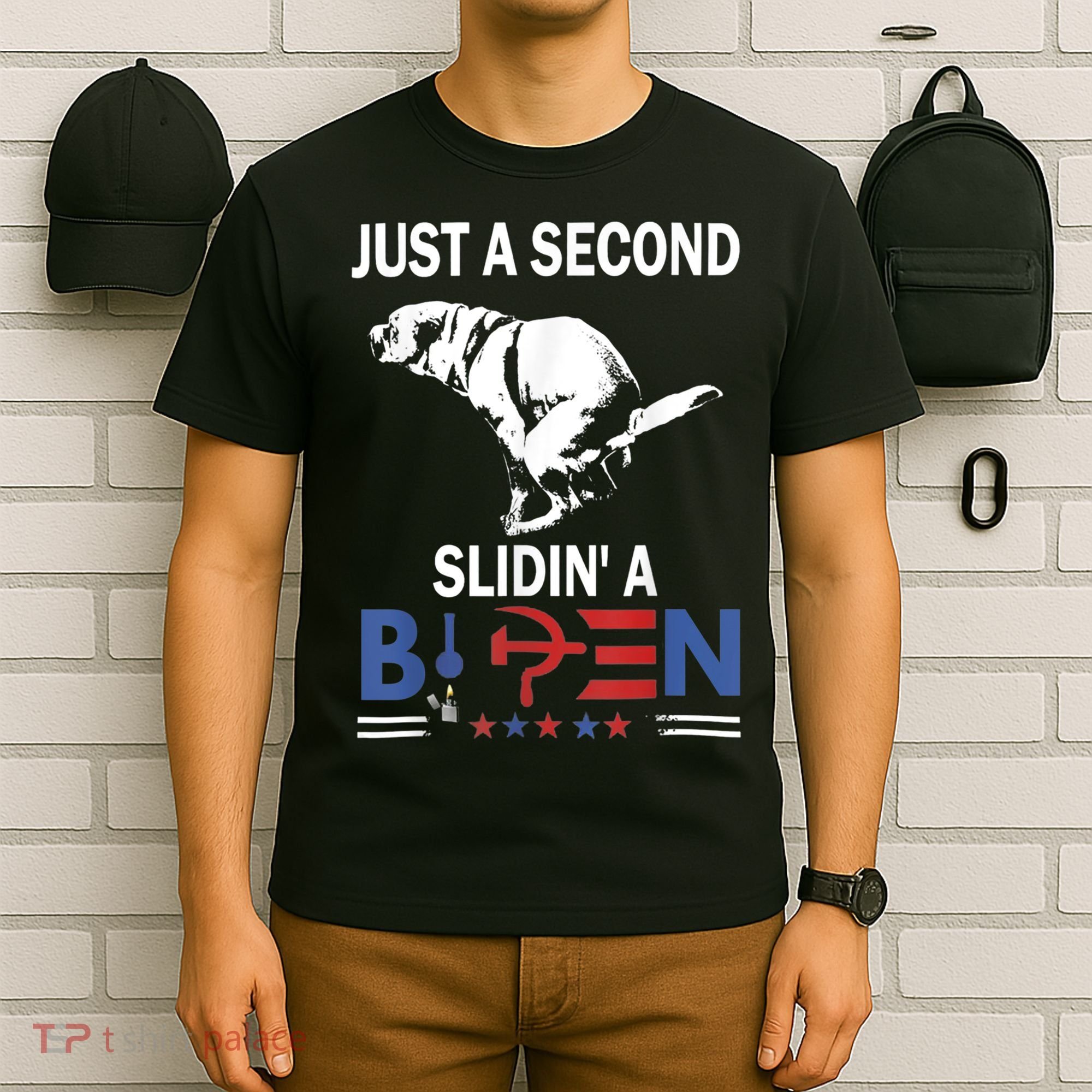 Just A Second Slidin' A Biden T-Shirt