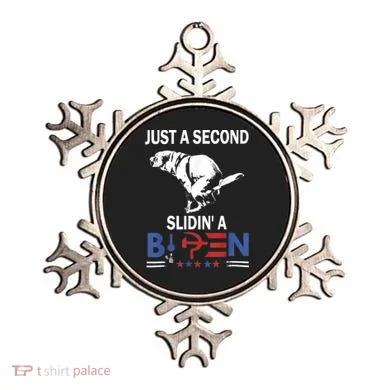 Just A Second Slidin' A Biden Ornament