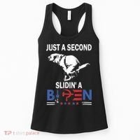 Just A Second Slidin' A Biden Women's Tank Top thumb 0
