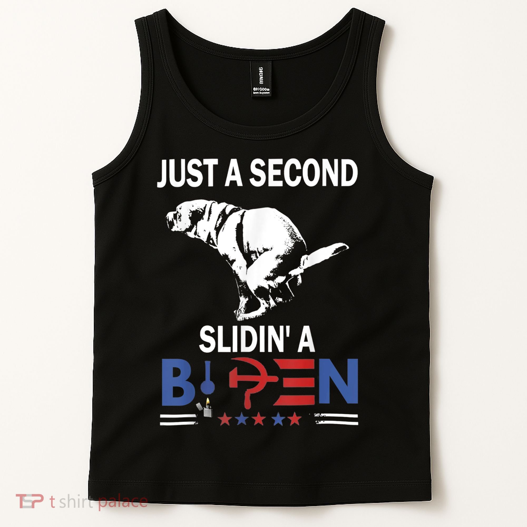 Just A Second Slidin' A Biden Tank Top