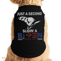 JUST A SECOND SLIDIN'A BIDEN Doggie Tank thumb 0