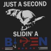 JUST A SECOND SLIDIN'A BIDEN Beanie thumb 2