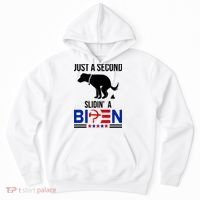 Just A Second Slidin A Biden Funny Dog Hoodie thumb 0