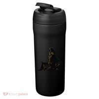 Japanese Anime Samurai Cat Ninja Cat Tattoo Cute Retro 24oz Duet Stainless Steel Tumbler thumb 3