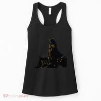 Japanese Anime Samurai Cat Ninja Cat Tattoo Cute Retro Women's Tank Top thumb 0