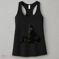 Japanese Anime Samurai Cat Ninja Cat Tattoo Cute Retro Women's Tank Top thumb 3