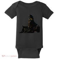 Japanese Anime Samurai Cat Ninja Cat Tattoo Cute Retro Baby Bodysuit thumb 0