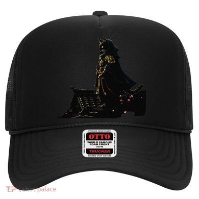 Japanese Anime Samurai Cat Ninja Cat Tattoo Cute Retro Hat