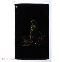 Japanese Anime Samurai Cat Ninja Cat Tattoo Cute Retro Golf Towel thumb 0