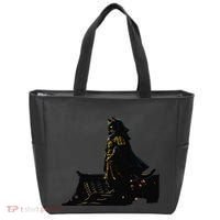 Japanese Anime Samurai Cat Ninja Cat Tattoo Cute Retro Tote Bag thumb 0