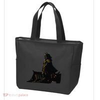 Japanese Anime Samurai Cat Ninja Cat Tattoo Cute Retro Tote Bag thumb 3