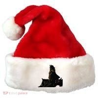Japanese Anime Samurai Cat Ninja Cat Tattoo Cute Retro Santa Hat thumb 0