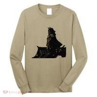 Japanese Anime Samurai Cat Ninja Cat Tattoo Cute Retro Long Sleeve Shirt thumb 0