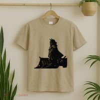 Japanese Anime Samurai Cat Ninja Cat Tattoo Cute Retro T-Shirt thumb 2