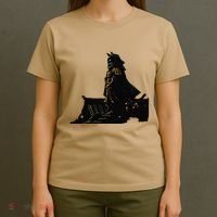 Japanese Anime Samurai Cat Ninja Cat Tattoo Cute Retro T-Shirt thumb 4