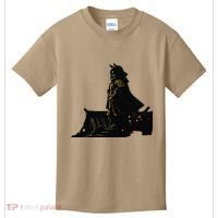 Japanese Anime Samurai Cat Ninja Cat Tattoo Cute Retro Kids T-Shirt thumb 0