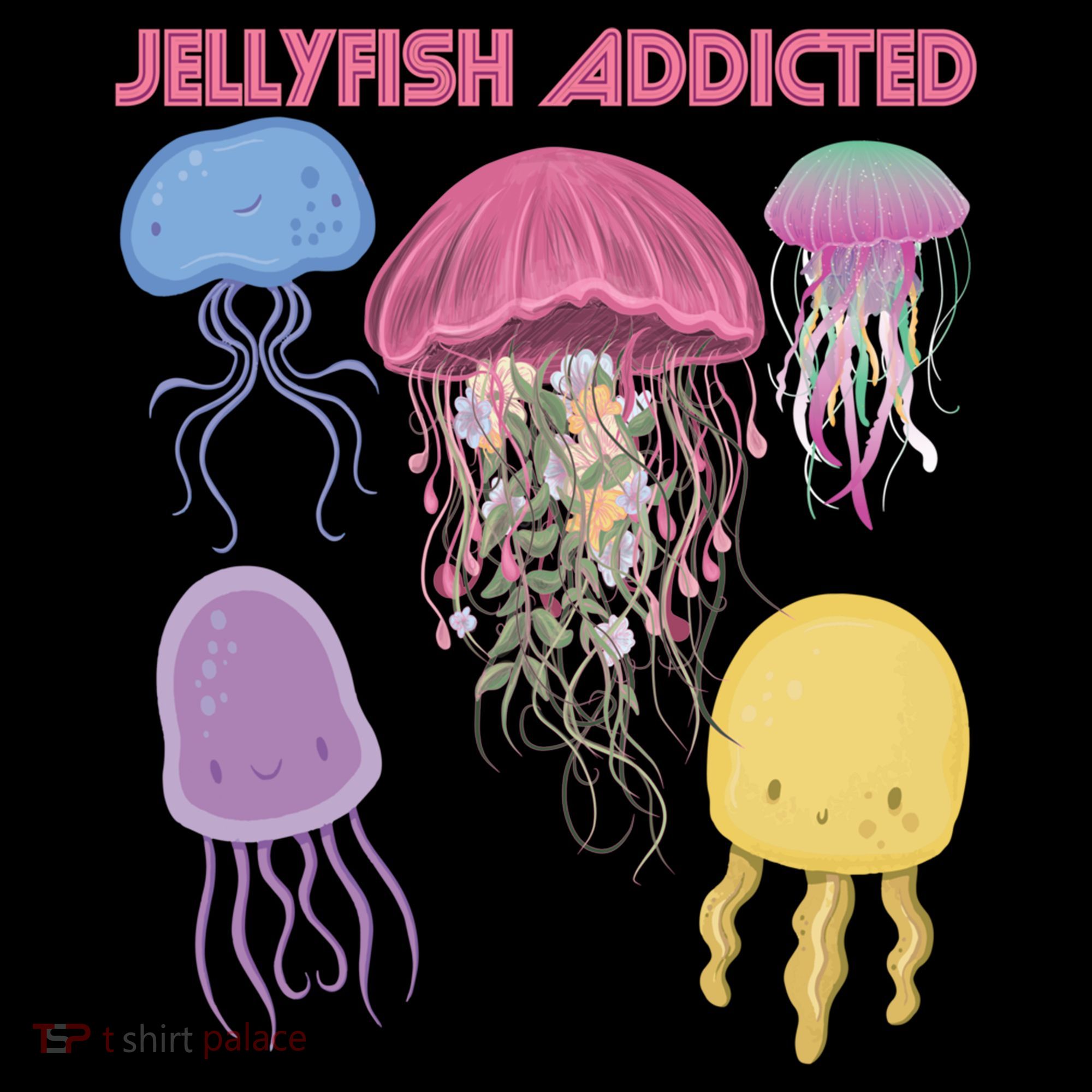 Jellyfish Addicted Sea Souvenir Ocean Life Underwater Fish Funny Gift Coffee Mug