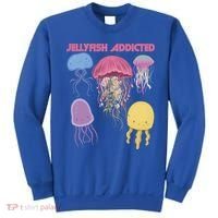 Jellyfish Addicted Sea Souvenir Ocean Life Underwater Fish Funny Gift Sweatshirt thumb 0