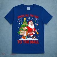 Jingle All The Way To The Mall Christmas Shopping Funny Funny Gift T-Shirt thumb 5