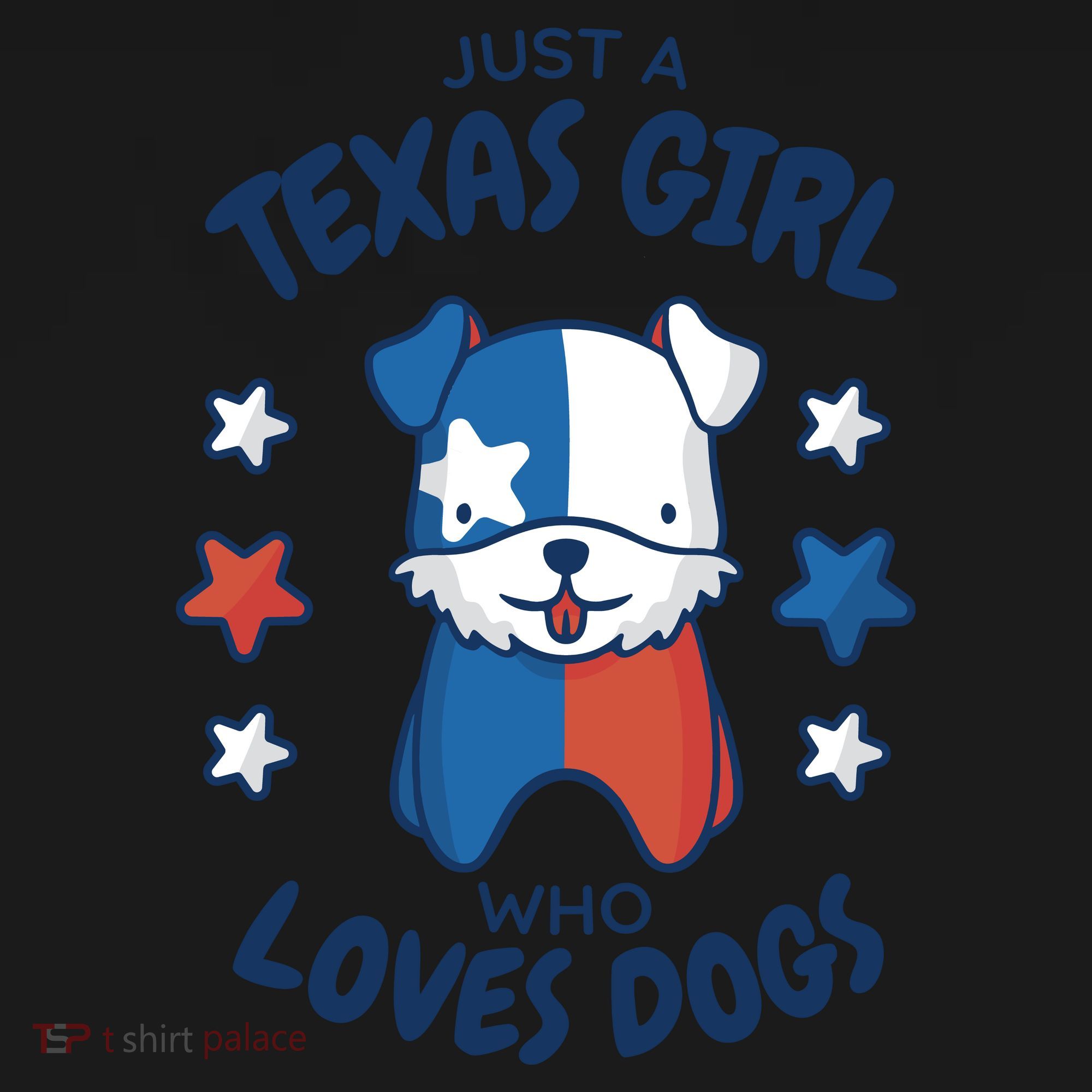Just A Texas Girl Who Loves Dogs Coaster