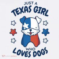 Just A Texas Girl Who Loves Dogs Polo thumb 3
