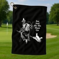 Joe And The Ho Halloween Tee Golf Towel thumb 1