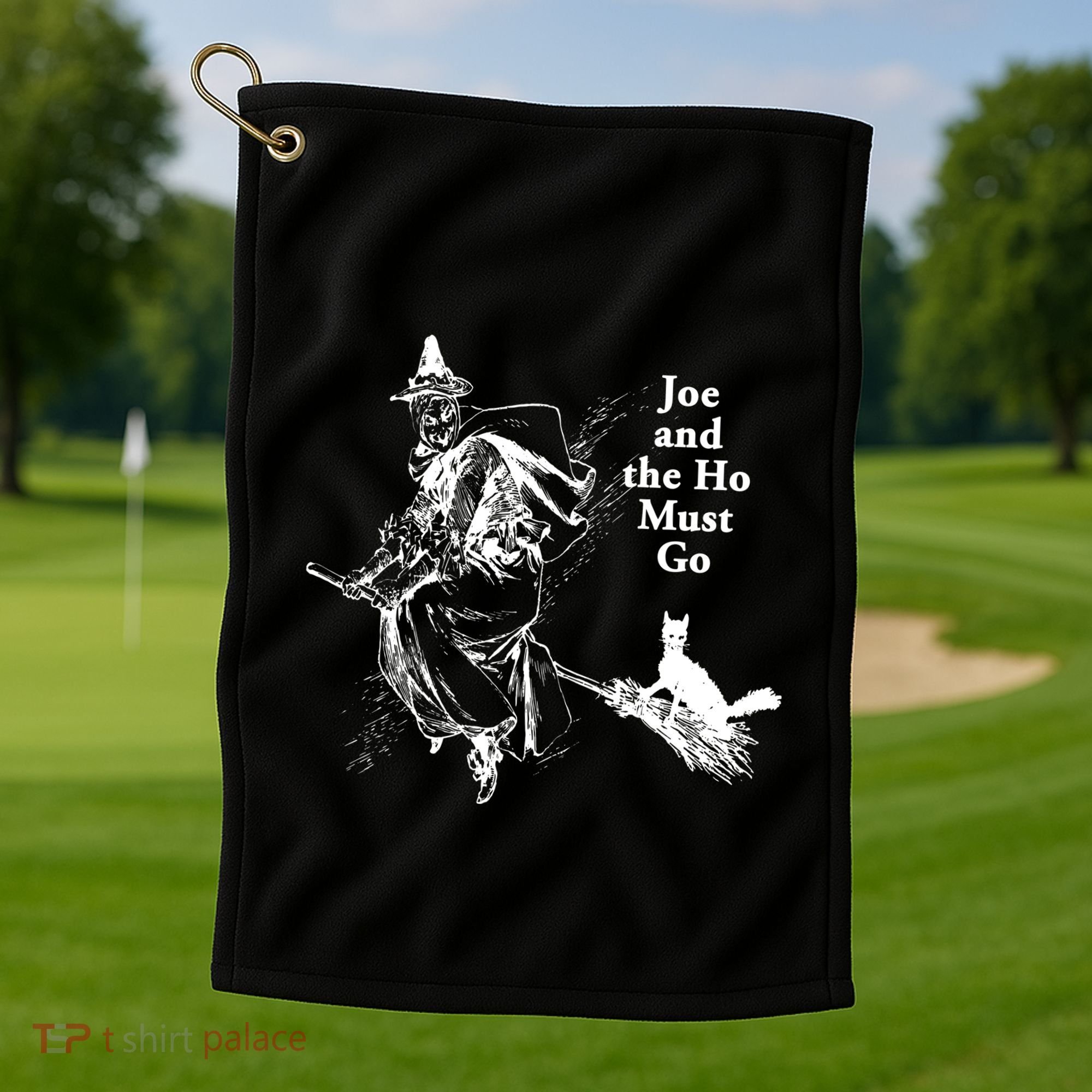 Joe And The Ho Halloween Tee Golf Towel