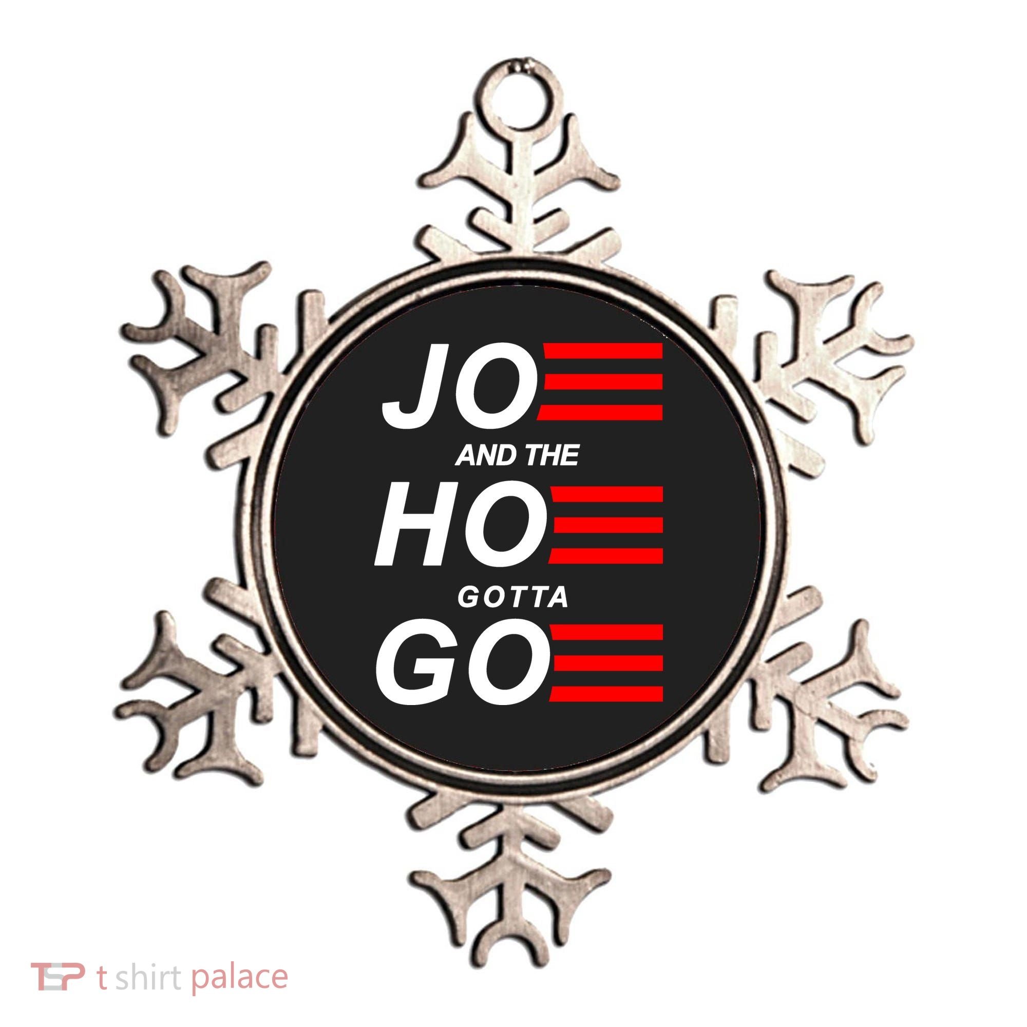 Joe And The Hoe Gotta Go Ornament