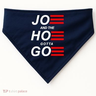 Joe And The Hoe Gotta Go USA-Made Doggie Bandana