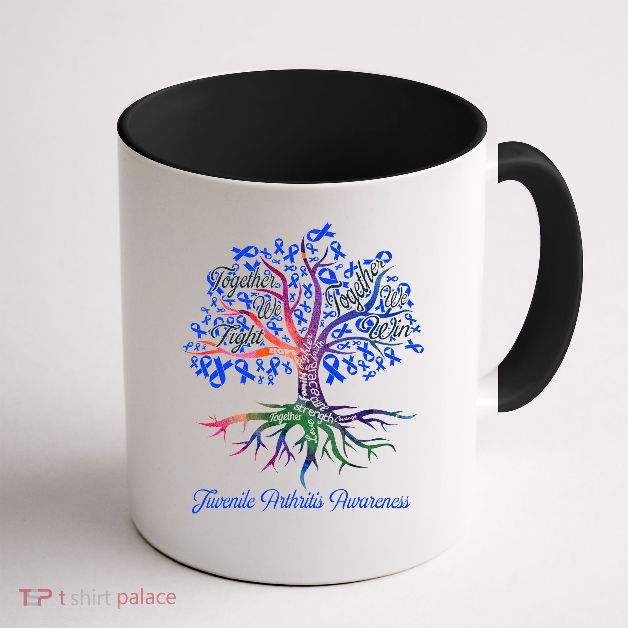 Juvenile Arthritis Together We Fight Together We Win Coffee Mug