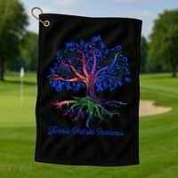 Juvenile Arthritis Together We Fight Together We Win Golf Towel thumb 1