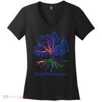 Juvenile Arthritis Together We Fight Together We Win Women's V-Neck T-Shirt thumb 0