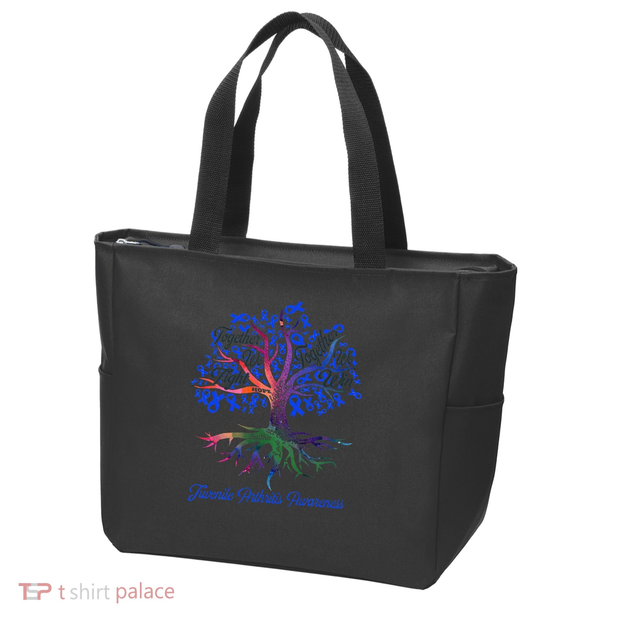 Juvenile Arthritis Together We Fight Together We Win Tote Bag