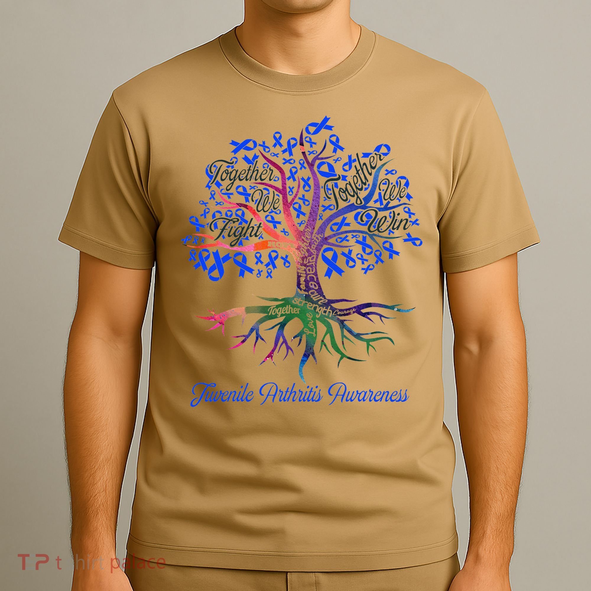 Juvenile Arthritis Together We Fight Together We Win T-Shirt