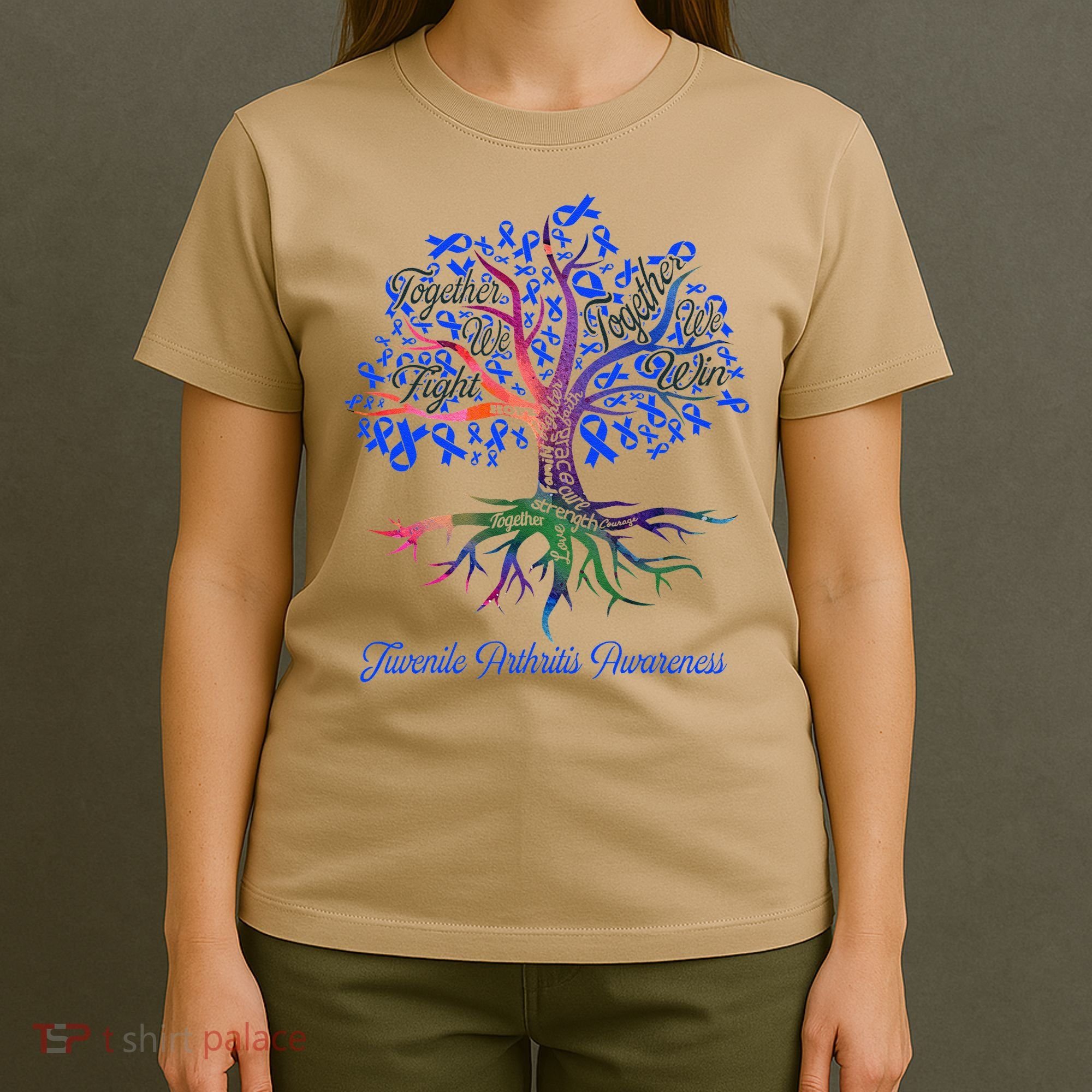Juvenile Arthritis Together We Fight Together We Win T-Shirt