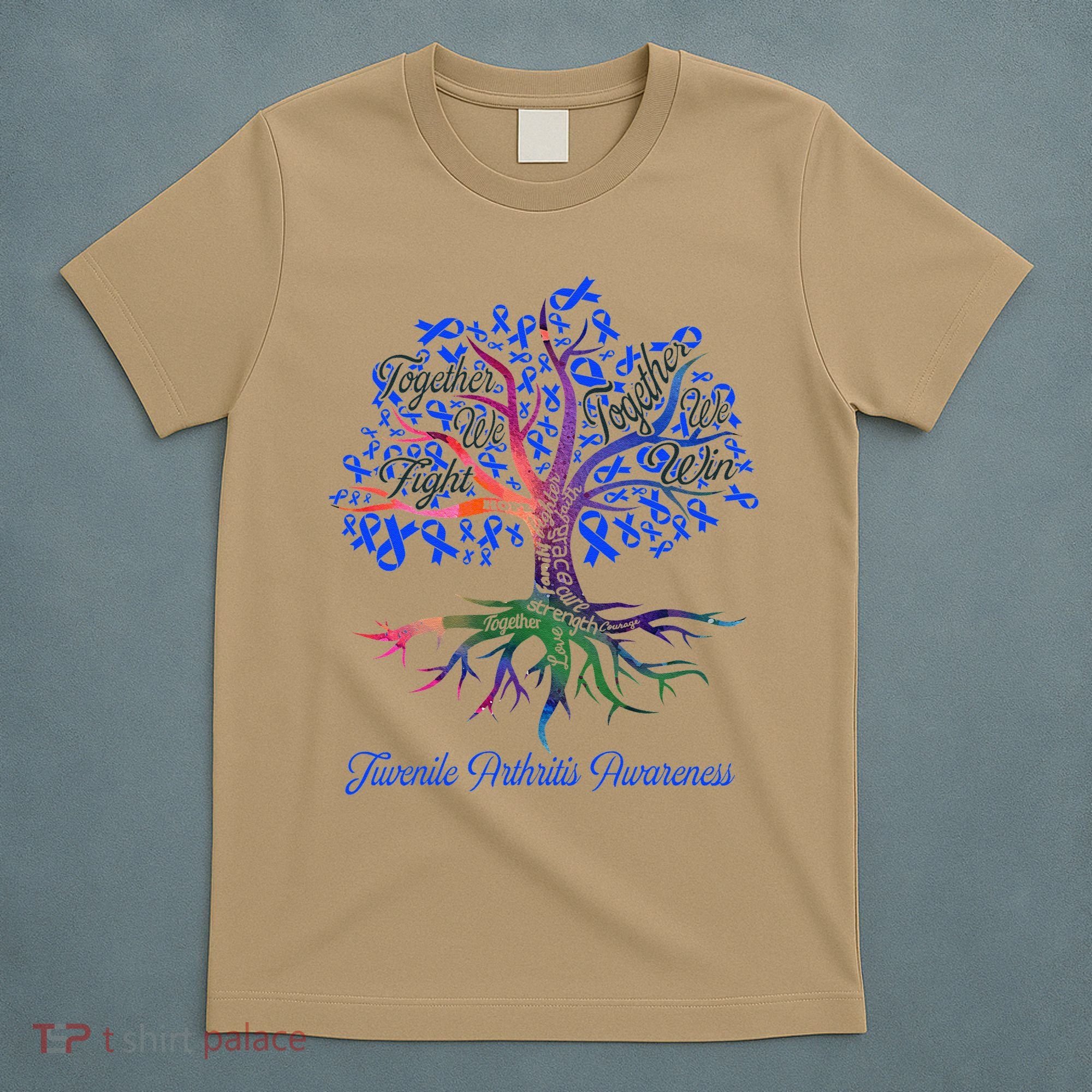 Juvenile Arthritis Together We Fight Together We Win T-Shirt