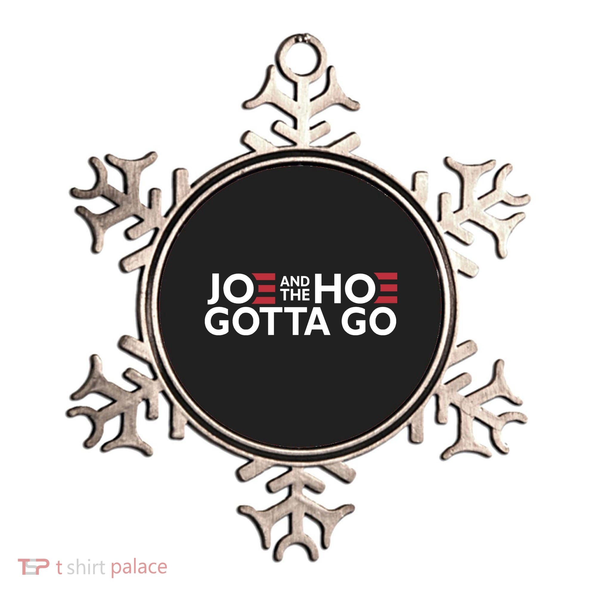 Joe And The Hoe Gotta Go Ornament