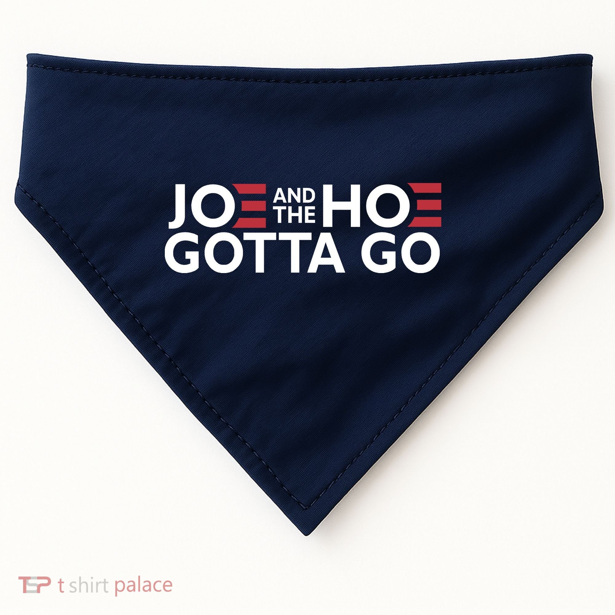 Joe And The Hoe Gotta Go USA-Made Doggie Bandana