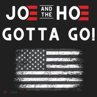 Joe And The Hoe Gotta Go Impeach Biden Golf Towel thumb 3
