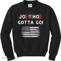 Joe And The Hoe Gotta Go Impeach Biden Kids Sweatshirt thumb 0