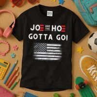 Joe And The Hoe Gotta Go Impeach Biden Kids T-Shirt thumb 3