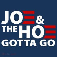 Joe And The Ho Gotta Gotta Go Funny Anti Biden Harris Apron thumb 3