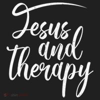 Jesus And Therapy Religious Christian Humor Funny Gift Hat thumb 2