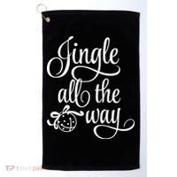 Jingle All The Way Golf Towel thumb 0