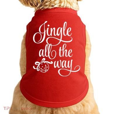 Jingle All The Way Doggie Tank