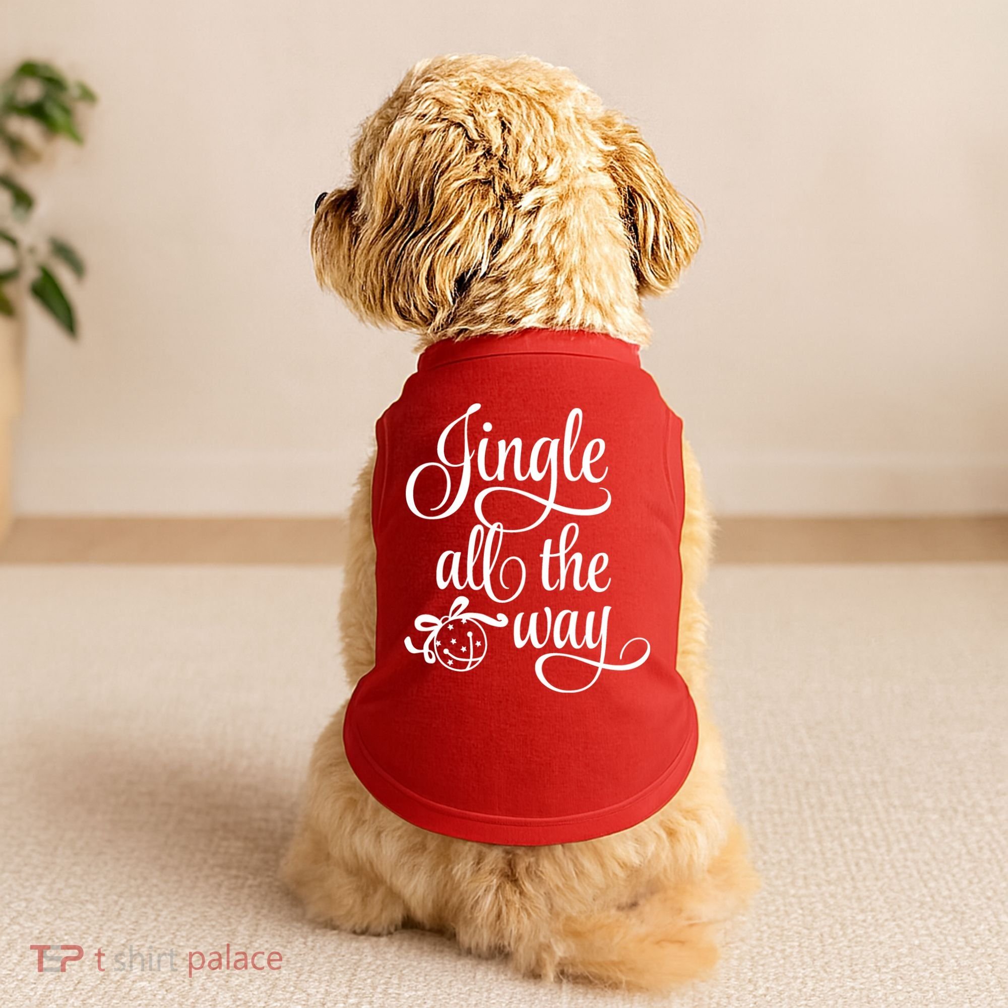 Jingle All The Way Doggie Tank