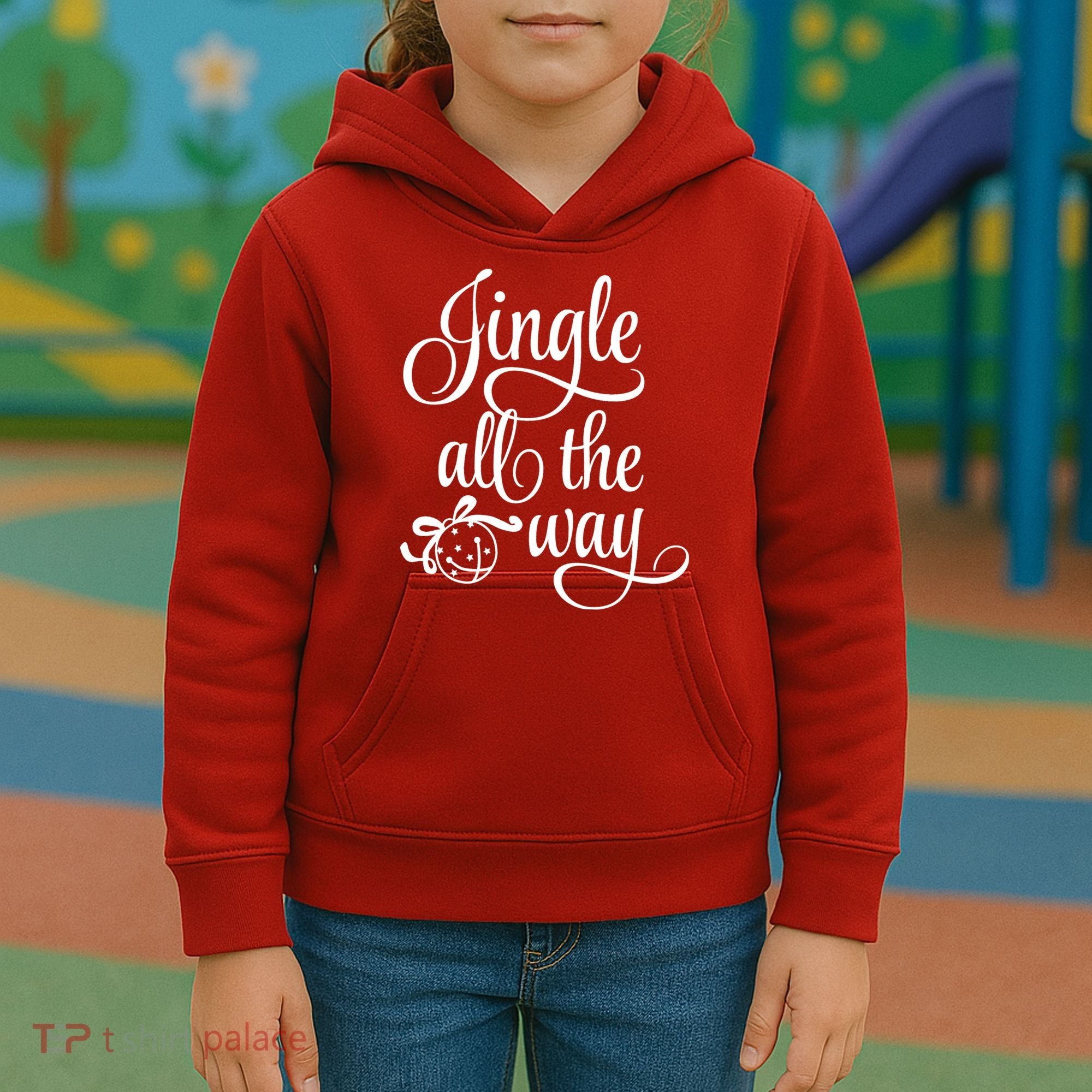 Jingle All The Way Kids Hoodie