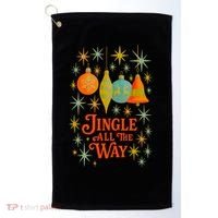 Jingle All The Way Golf Towel thumb 0